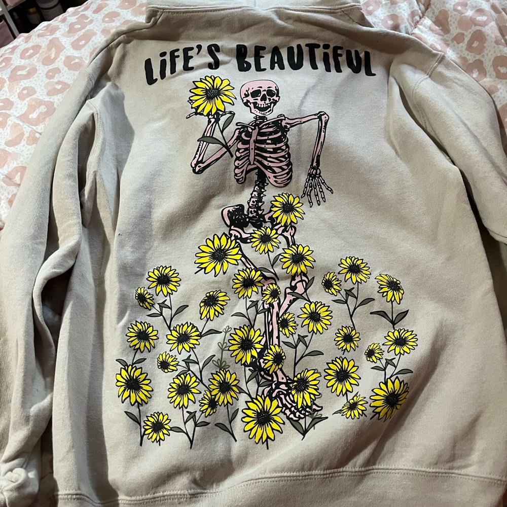 skeleton hoodie